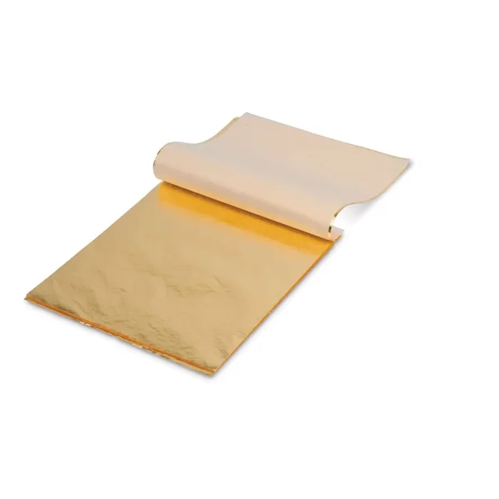 Foglia imitazione oro mm 160×160