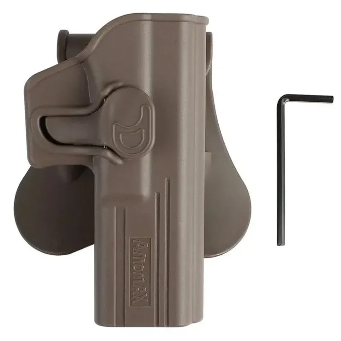 Fondina Rigida Glock 17, 18, 19, 22, 31 – Amomax