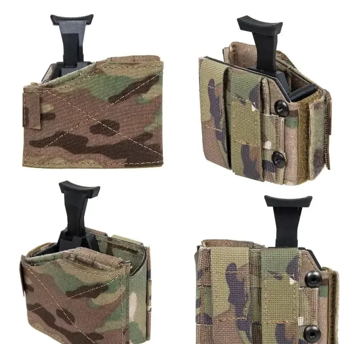 Fondina Universale Semirigida con Attacco Molle – Multicam
