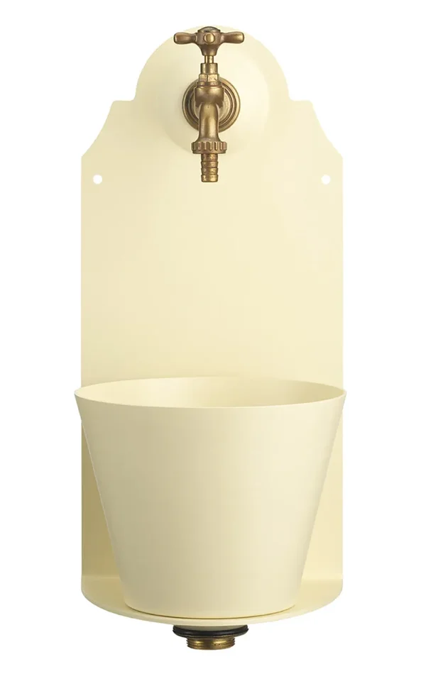 Fontana a Parete da Giardino con Rubinetto Belfer 42/PR Avorio Vendita calda - immagine 3