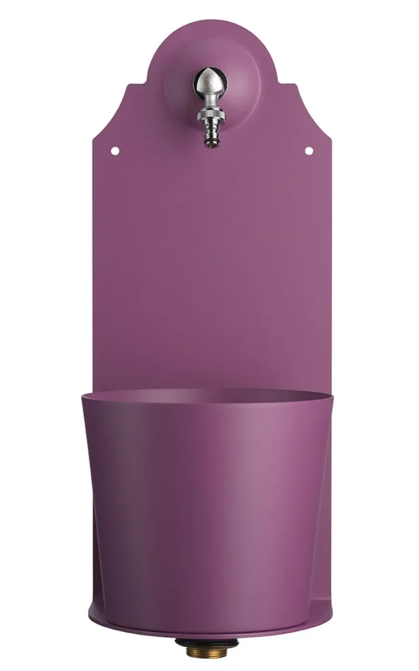 Fontana a Parete da Giardino con Rubinetto Belfer 42/PRX Viola - immagine 2