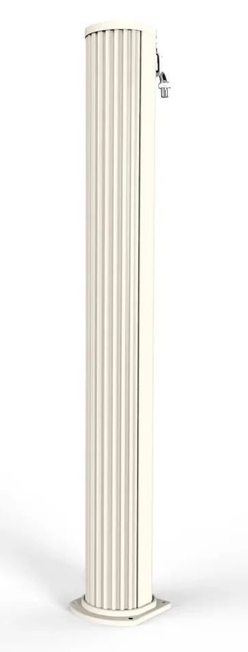 Fontana da Esterno con Rubinetto Arkema Jolly Bianco Crema - immagine 2