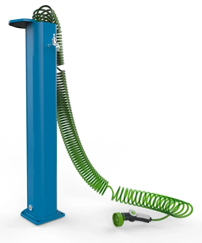 Fontana da Esterno con Tubo Dell’Acqua a Scomparsa Arkema Garden Surprise Blu