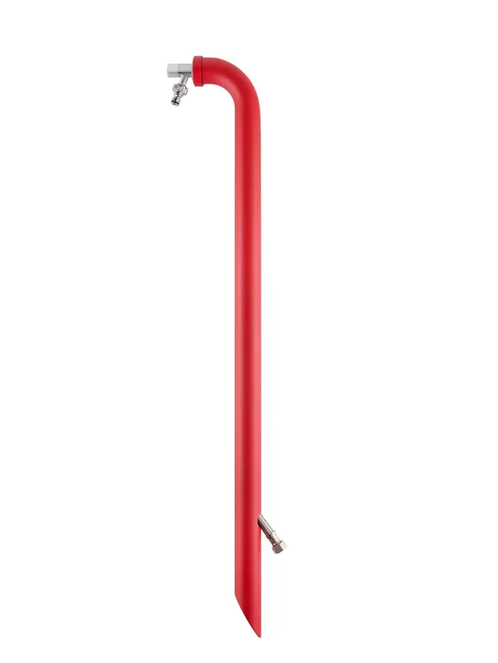 Fontana da Giardino a Cannuccia con Rubinetto Belfer 42/CN Rosso Moda - immagine 3