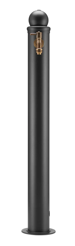Fontana da Giardino Alta con Rubinetto Belfer 42/ARM Antracite - immagine 2