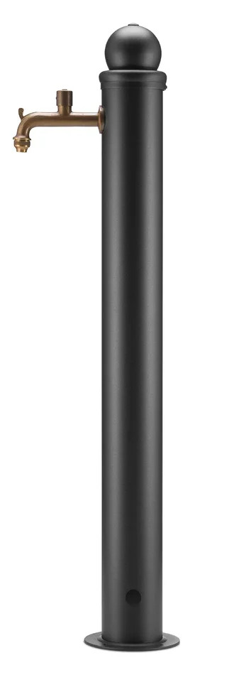 Fontana da Giardino Alta con Rubinetto Belfer 42/ARM Antracite - immagine 3