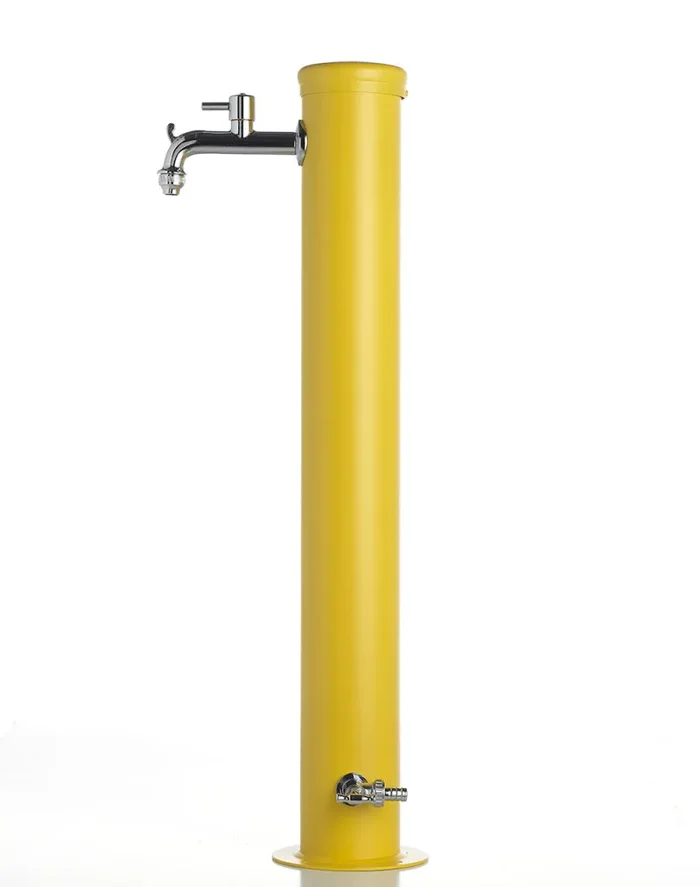 Fontana da Giardino con Doppio Rubinetto Belfer 42/ARR Giallo Online - immagine 2