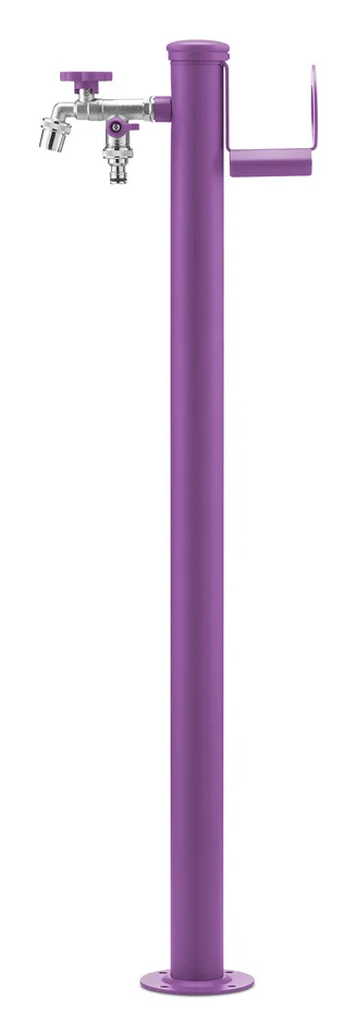 Fontana da Giardino con Doppio Rubinetto Belfer 42/SRR Viola - immagine 2