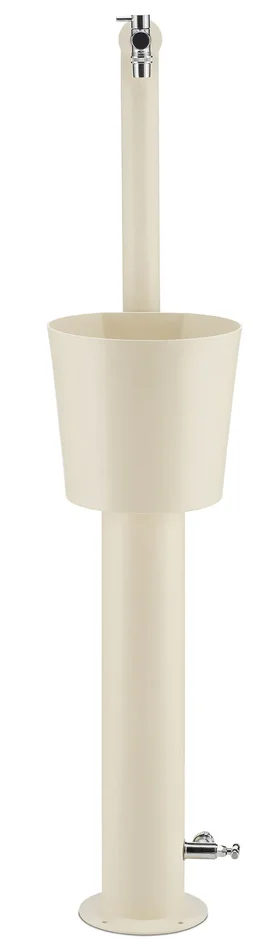 Fontana da Giardino con Doppio Rubinetto e Secchio Belfer 42/ARRC Cactus Avorio - immagine 2