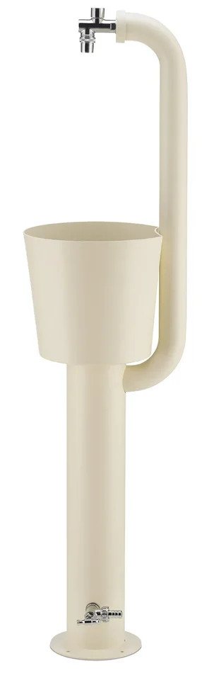 Fontana da Giardino con Doppio Rubinetto e Secchio Belfer 42/ARRC Cactus Avorio - immagine 3