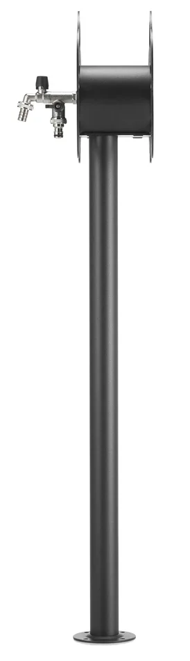 Fontana da Giardino con Rubinetto e Portatubo Integrato Belfer 42/SRF Antracite - immagine 3