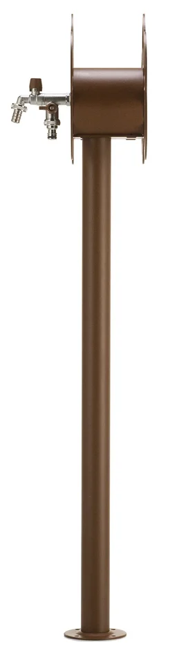 Fontana da Giardino con Rubinetto e Portatubo Integrato Belfer 42/SRF Ruggine - immagine 3