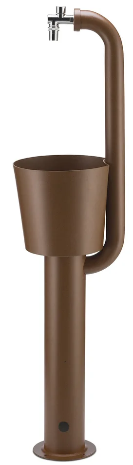 Fontana da Giardino con Rubinetto e Secchio Belfer 42/ARC Cactus Ruggine - immagine 3