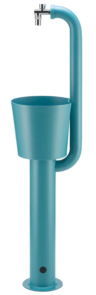 Fontana da Giardino con Rubinetto e Secchio Belfer 42/ARC Cactus Turchese - immagine 3