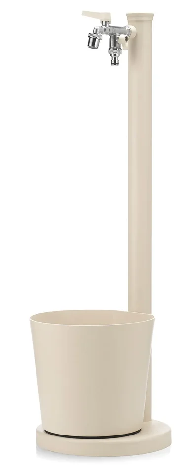 Fontana da Giardino con Rubinetto e Vaschetta Belfer 42/SRV Avorio - immagine 3