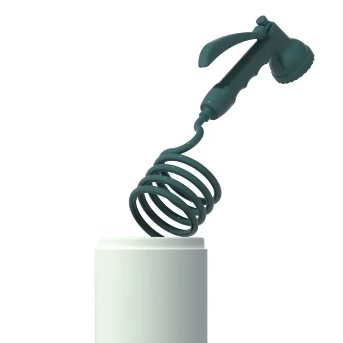 Fontana da Giardino con Rubinetto Secchiello e Tubo Flessibile a Scomparsa Sined Tritone Pro Bianco - immagine 3