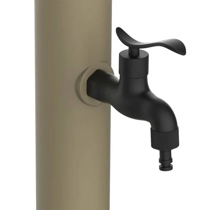 Fontana da Giardino Rubinetto con Attacchi Rapidi Sined Acqua Tortora - immagine 3