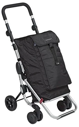 Foppapedretti Go Up Carrello Portaspesa, Black Nero (Black)