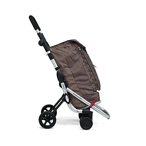 Foppapedretti Go Up Carrello Portaspesa, Black Nero (Black) - immagine 3