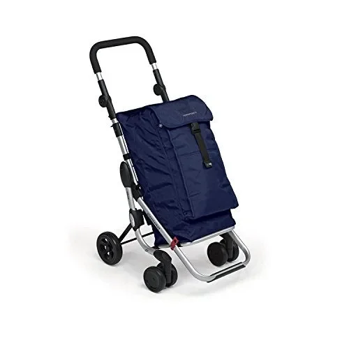 Foppapedretti Go Up Carrello Portaspesa, Capacità 38 Litri, Nero (Black) - immagine 2