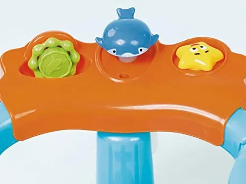 Foppapedretti Tuffetto Seggiolino da Bagno, Arancio Azzurro - immagine 3