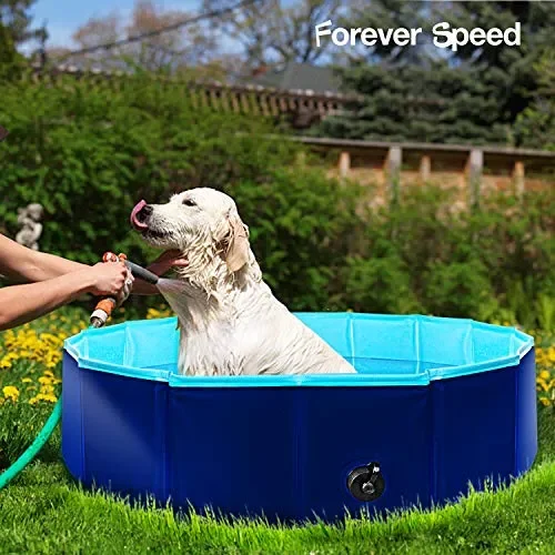 Forever Speed Piscina per Cani,Piscina Animali Domestici,Piscina 80*20