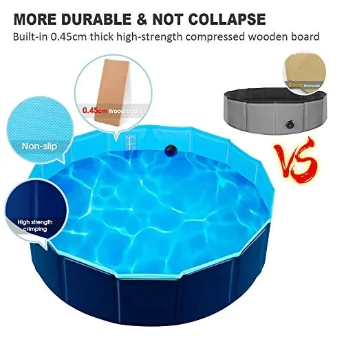 Forever Speed Piscina per Cani,Piscina Animali Domestici,Piscina 80*20 - immagine 3