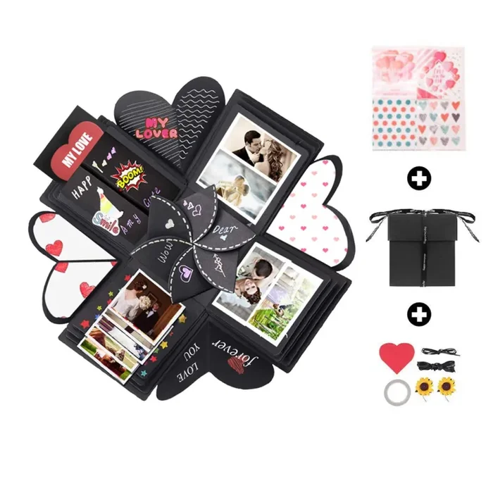 Formemory DIY Explosion Box Album Fotografico Creativo, Sorpresa Regalo,…