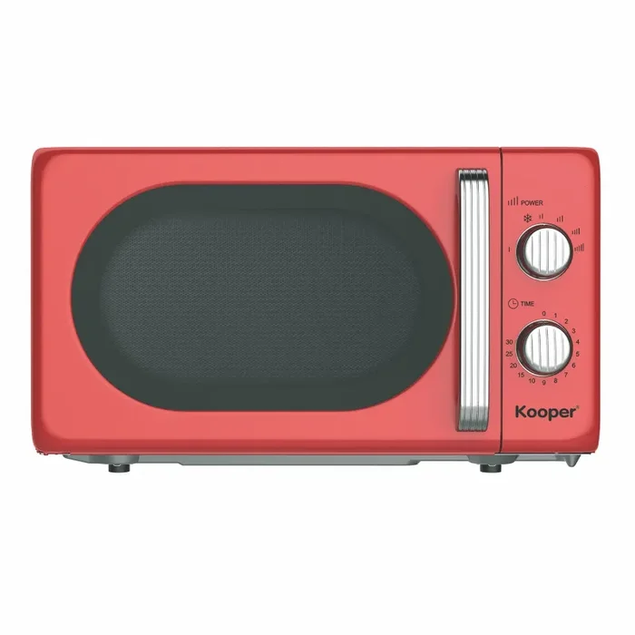 Forno a Microonde 20 Litri 700W kooper Vintage Rosso - immagine 2