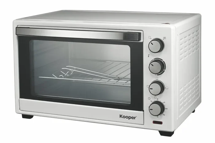 Forno Fornetto Elettrico Ventilto 2000W 60 Litri Kooper Oregon 60 Nero Moda