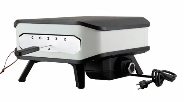 Forno per Pizza Elettrico 13′ 2200W 34×34 cm con Pietra Refrattaria e Tagliere in Nylon - immagine 2