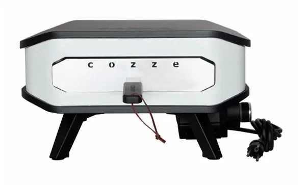 Forno per Pizza Elettrico 13′ 2200W 34×34 cm con Pietra Refrattaria e Tagliere in Nylon - immagine 3