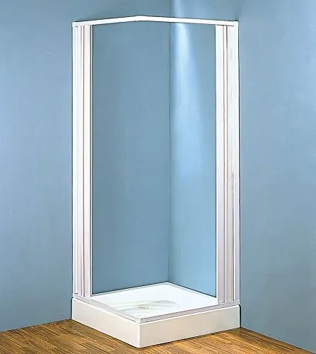 Forte BKP100001- Box Doccia Angolare Riducibile, 80 x 80 x 185, 80 X 80 - immagine 3