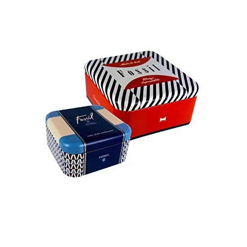 Fossil Catena con Pendente da Uomo in Acciaio Inossidabile - immagine 3