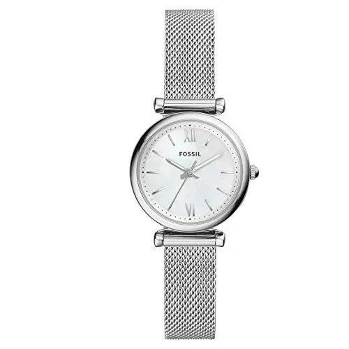 Fossil Orologio Analogico Quarzo Donna con Cinturino in Acciaio Inox ES4432