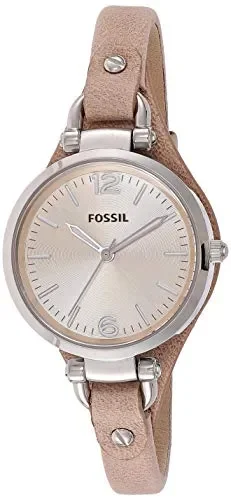 Fossil Orologio Analogico Quarzo Donna con Cinturino in Pelle ES2830 In saldo