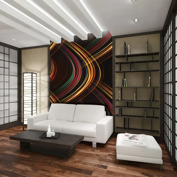 Fotomurale – Abstract Colourful Lights Carta Da Parato Erroi