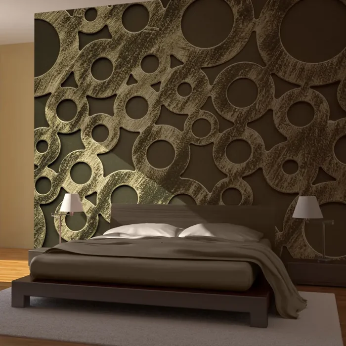 Fotomurale – Anelli Di Bronzo Carta Da Parato Erroi