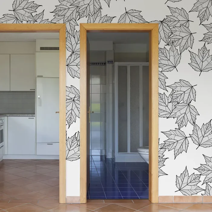 Fotomurale – Autunno Bianco E Nero Carta Da Parato Erroi