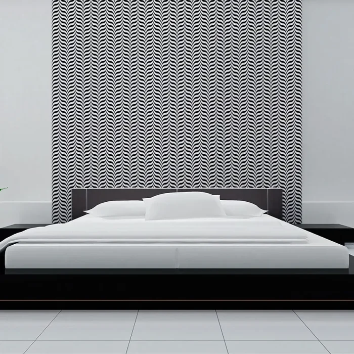 Fotomurale – Black-And-White Illusion Carta Da Parato Erroi