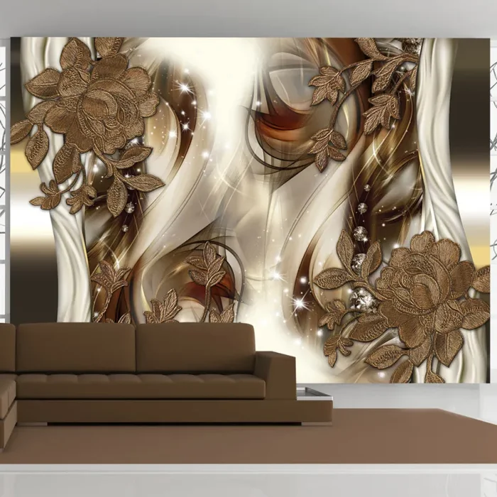 Fotomurale – Cascata Di Rose Carta Da Parato Erroi Vendita calda online