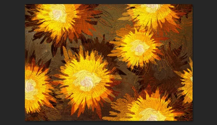 Fotomurale – Danza Di Girasoli Carta Da Parato Erroi - immagine 2