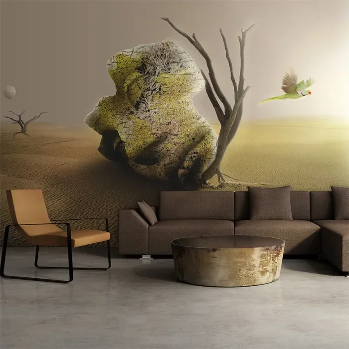 Fotomurale – Deserto – Motivo Astratto Carta Da Parato Erroi