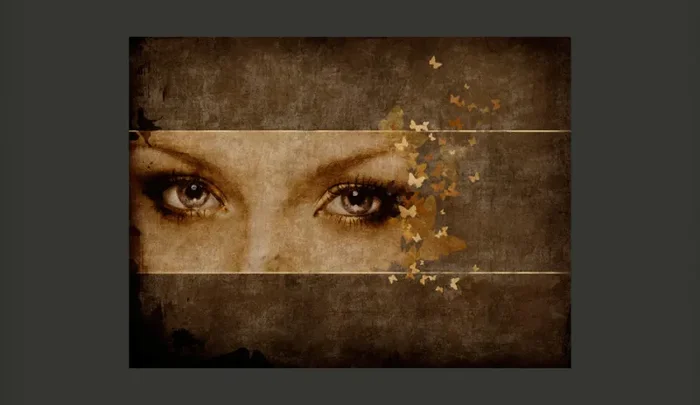 Fotomurale – Donna E Farfalle Carta Da Parato Erroi - immagine 2