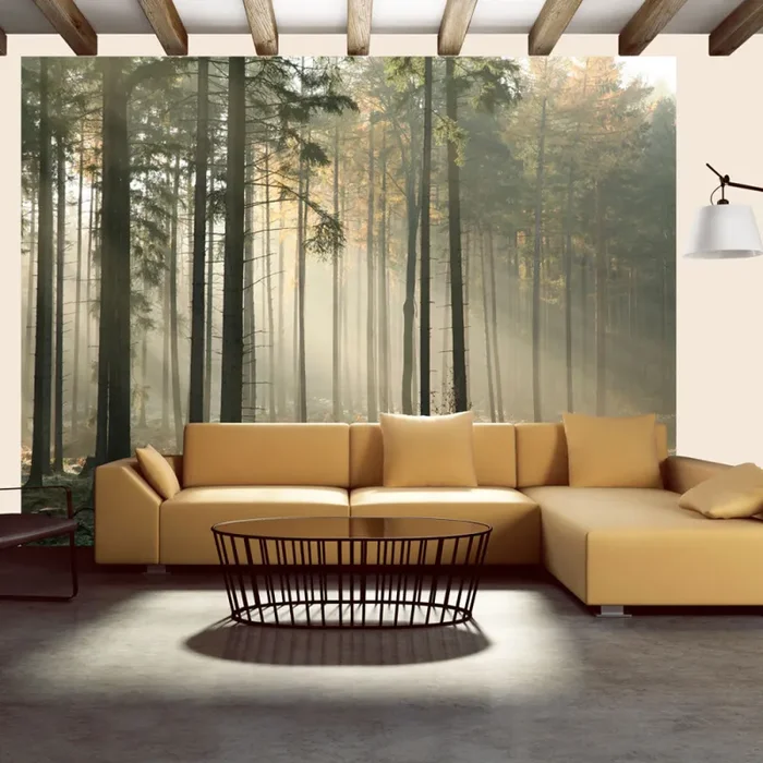 Fotomurale – Foggy November Morning Carta Da Parato Erroi