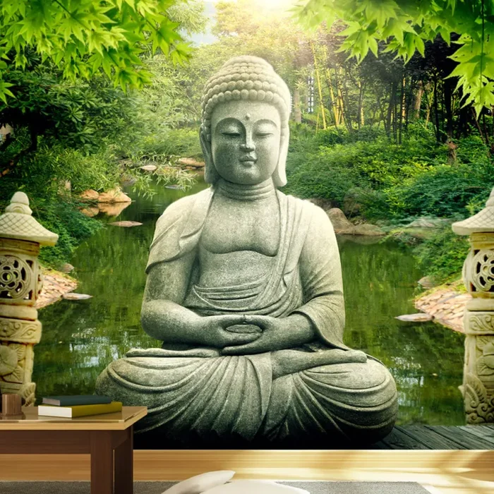 Fotomurale – Giardino Di Buddha Carta Da Parato Erroi In saldo