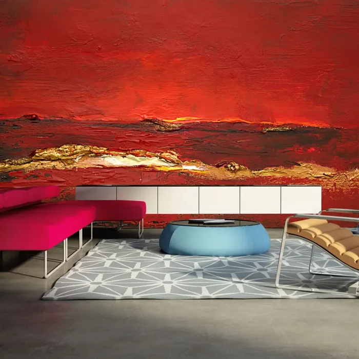 Fotomurale – Gold Wave Carta Da Parato Erroi Online ora