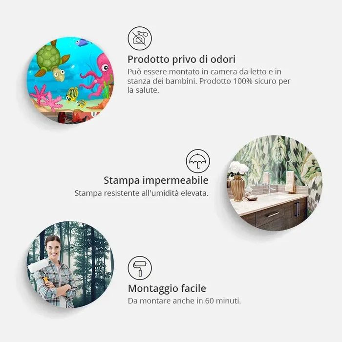 Fotomurale – Muro Di Pietra Carta Da Parato Erroi - immagine 3