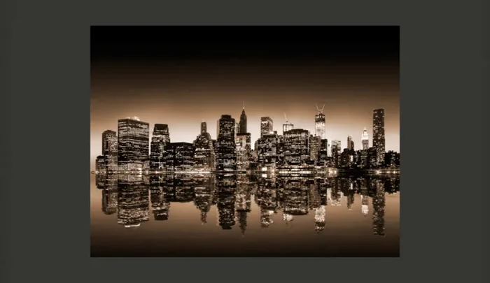 Fotomurale – New York – Seppia Carta Da Parato Erroi - immagine 2