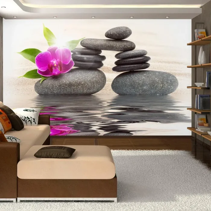 Fotomurale – Orchidea In Riposo Carta Da Parato Erroi - immagine 3